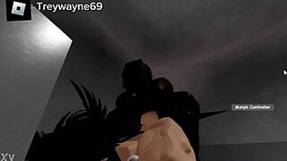 He fucks a big white ass in prison with monster cock