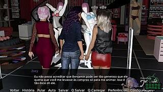 why does my employee's wife turn to women when her husband does nothing? big tits lesbian roleplay