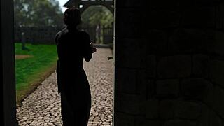 let's play translucydity with crossdressing and small tits ending one