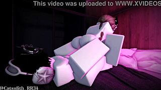 Rough Sex Session with Follower Blowjob