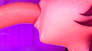 Hu Tao Gives Horny Blowjob Leading to Wet Facial Cumshot