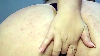 Curvy Latina BBW Takes Every Inch of Her 9-Inch Dildo!