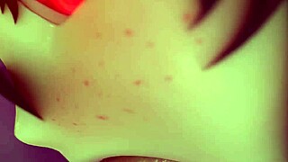 Hu Tao Gives Horny Blowjob Leading to Wet Facial Cumshot