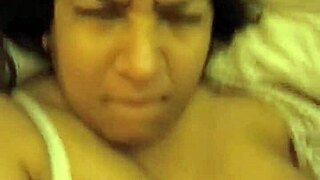 Latina Milf Broadcasts Rough Sex In Bedroom