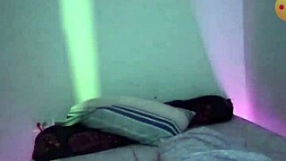 Colombian woman shows big tits and ass on webcam