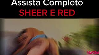 Brazilian teen rides big cock. She squirts in doggystyle.