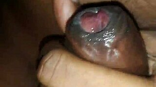 Horny Indian Mommy Handjobs Black Cock Solo Masturbation Homemade