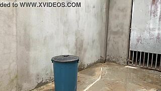 Brazilian Latina Employee Teases With Her Ass In Voyeur Fetish Scene