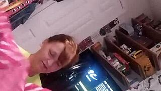 my old lady gives head to young 18+ blue and boo boo