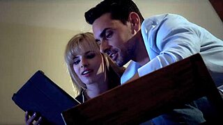 jillian janson says, 'oh god, this big thick porn dick is making me cum so hard.'