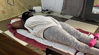 got the gym staring at my black pussy?