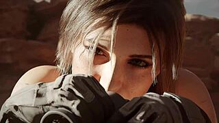 Lara Croft Captured By Enemy Forces.