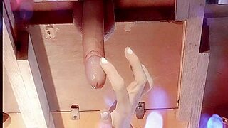 Teasing blowjob leads to milking cock and swallowing pre cum