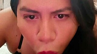 I really enjoy sucking my big dildo