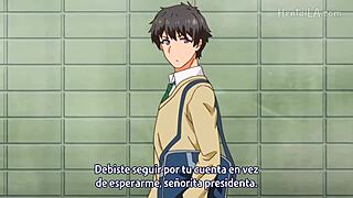 Lesbian couple fucks hard in school