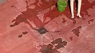 argentinian neighbors sunbathing in bikinis on terrace