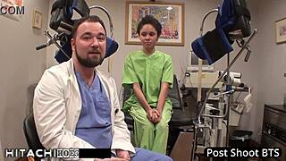 Freshman hitsachi orgasm from nurse