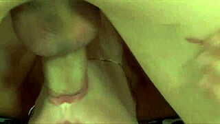 that rough face fucking session with the skinny amateur ends in massive cumshot