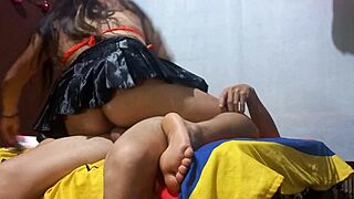 Mother-in-law fucks me with big cock at graduation