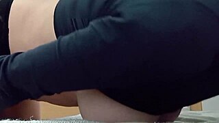 Recibiendo a 4 frente a cam pareja real