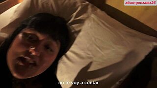 Horny stepbrother sneaks in for hard fuck