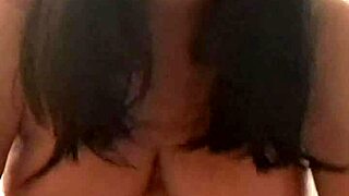 hot wife tries pillow fucking for first time