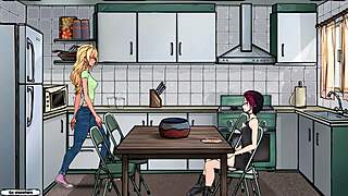 Pizza Hot V0 7 2D Side-Scroll Hentai Game By Abelius - Part 3: Masturbation And Massage Fun