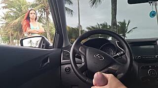 Risky Public Masturbation On The Street For Hot Girl