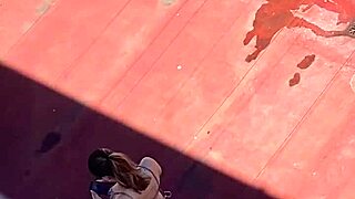 argentinian neighbors sunbathing in bikinis on terrace