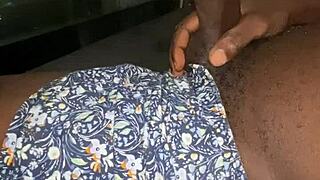 Stepdad Wanks While Watching Stepdaughter Spread Legs