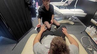 Manicurist Prefers Dick Over Nails?