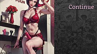 faygrey caught by bounty huntress faye valentine