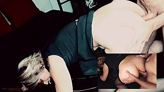 Rough Anal Fuck With French Cougar Stepmother Roleplay