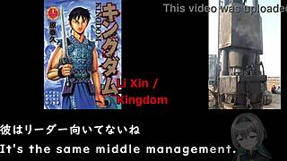 young heroes jumping in pile driver style