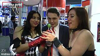 andrea diprè interviews two mexican girls in casual video chat