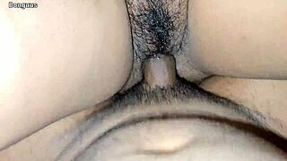 close up creamy pussy fucking milf in intense video!