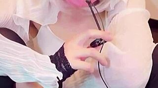 i watch masked beauty masturbate in crossdressing