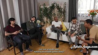 summer vixen in rough gangbang with anal banging