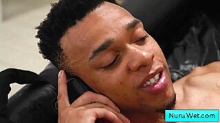 i enjoy deep nuru massage with huge boobs and big black cock