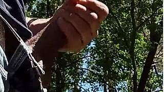 Real Behind-The-Scenes Outdoor Deepthroat Blowjob With Big Cock