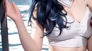 jessy in bikini and lingerie model shoot