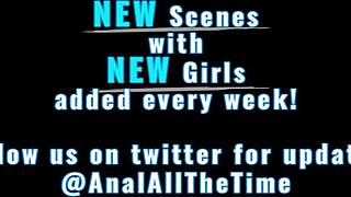 Blonde teen Kate England gets ass licked and fucked with anal creampie