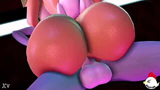 Lola Bunny Rides Bugs's Cock