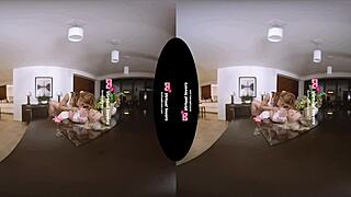 TSVIRTUALLOVERS SHEMALE FUCKS HER MAID IN HEELS