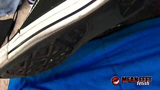 Cassandra cain humiliates with sneaker worship demands.