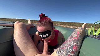 Caught Deep Throating A Mermaid In The Sea