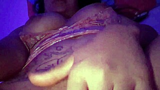 Curvy Sexy Morena Loves Masturbating Her Hairy Tight Pussy Every Morning with Toys