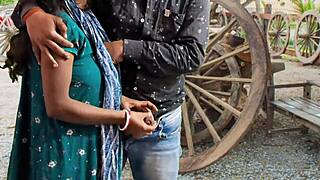 I fuck Bharti bhabhi hard at home with her big clit gaping in college cosplay party.