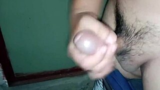 I love handjob after work leading to hard cock creampie