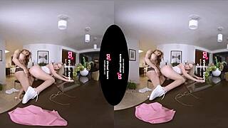 TSVIRTUALLOVERS SHEMALE FUCKS HER MAID IN HEELS
